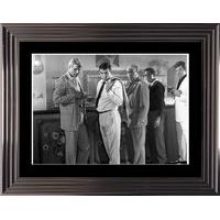 Affiche encadrée Noir et Blanc: 100000 dollars au soleil - Ventura Blier - 50x70 cm (Cadre Glascow)